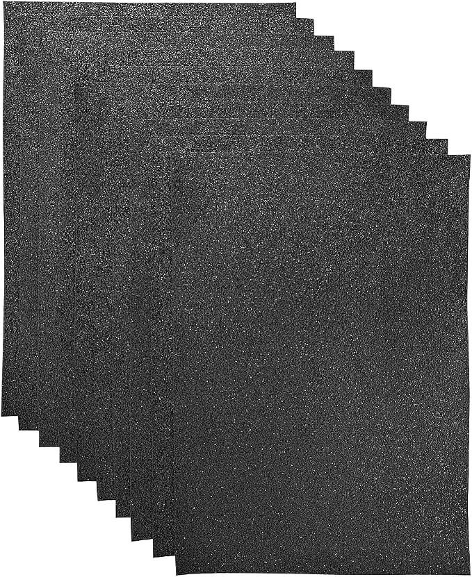 Jtnohx Glitter Felt Fabric, 8 x12 inches Felt Square Glitter by Jtnohx
