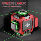 WEIDDW Laser Level 360° Green Cross Line Self Leveling Laser Measuring Tool - Image 5