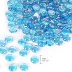 5LB Fire Glass Beads Flat Glass Marbles - Image 3