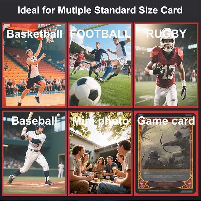 300 CountCard Sleeves for Trading Cards, Premium Matte Standard Size Card - Image 6