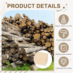 MECCANIXITY 6Pcs Basswood Sticks, 9/16" x 9/16" x 16" Square Wooden Dowel Rods - Image 3