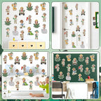 60pcs Jungle Safari Theme DIY Cutouts Jungle Animals Bulletin Board Decoration - Image 7