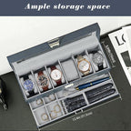 ProCase Watch Box, 6 Slot Watches Display Case - Image 4