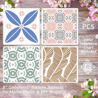 Wall Stencils for Painting Large Pattern, Exquisite Geometric Designs for Wall - Image 6