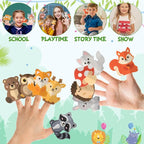 COcnny Woodland Animal Finger Puppets - Image 5