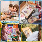 35 Sheets Watercolor Paper Pad 3.5x5.5 Inch, 140 lb/300 GSM Cold Press Water - Image 7