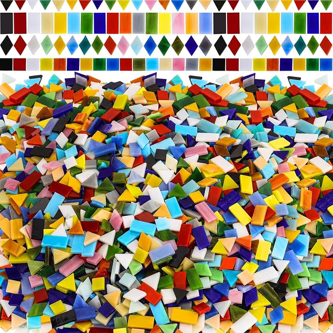 3200 Pcs Mosaic Tiles, Glass Mosaic Tiles - Image 8