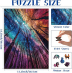 300pcs Wooden Puzzles for Adults Unique Animal Shaped Pieces | Colorful Funny - Image 2