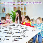 28 Pcs Beadable Keychain Bars - Image 4