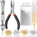 LEOBRO Hand Drill, Needle Nose Pliers, Keychain Making Kit, Jewelry Making by LEOBRO