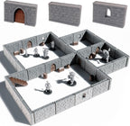 Dungeon Walls Modular DND Terrain Set by STAHLHAMMERS