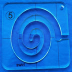 HONEYSEW Free Motion Quilting Template Series 5 - Image 2