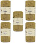 5 Skeins of Sensy Premium 4mm by SSENSY