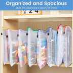 Sooez 24 Pack Mesh Zipper Pouch - Image 6