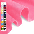 Azalea Pink Soft Felt Fabric Sheet 36" x 36", 1.6mm Thick, Premium Craft Felt by Grainear