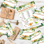 What's Your Dinosaur Name Game Cards, Birthday Game Supplies, 1 Dinosaur Name - Image 3