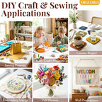 Large Felt Fabric Sheet 36 x 36 Inch, 1.6mm Thick | Soft nonwoven felt - Image 5