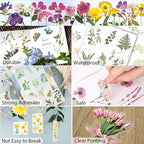 Arme Flower Stickers for Scrapbooking, Decorative Floral Stickers, Small Flower - Image 4