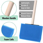 Bates- Foam Paint Brushes, 4 Inch, 40 Pack - Image 4