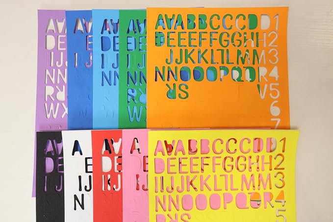 Adhesive EVA Foam Alphabet Stickers - Image 4