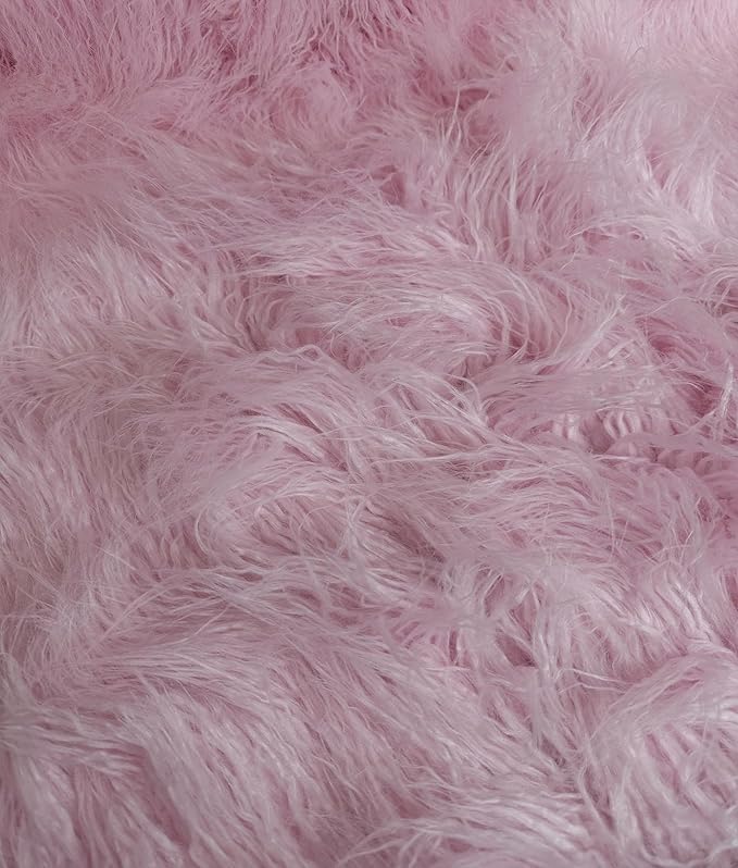 Fabric Empire 2.3oz Faux Fur Curly Yak Fabric 3.5" Long Pile Japanese Yarn/Sold by FabricEmpire
