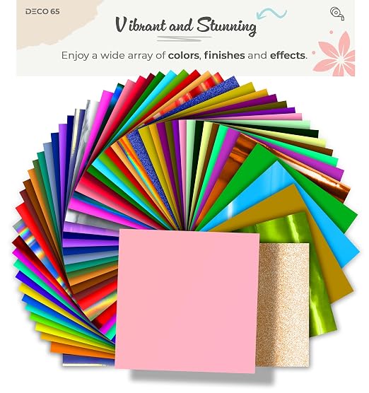 VViViD DECO65 Matte Pastel Carnation Pink Permanent Adhesive Craft Vinyl - Image 5