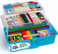 Blue Squid Arts & Crafts Box- 2800+ pcs Deluxe Craft Supplies Box, 2 Drawers by BlueSquid