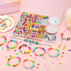 PAXCOO 2435PCS Bracelet Making Kit Including All Kinds of Beads - Image 7