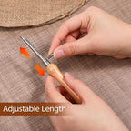 22PCS Punch Needle Tool Kit for Adults Beginners, Adjustable 9 Sizes Punch - Image 5