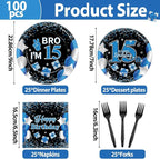 100 Pcs 15th Birthday Decorations - Image 2