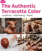 Plasticine Oil Based Modeling Clay, Non Hardening Reusable Clay, Non Toxic - Image 7