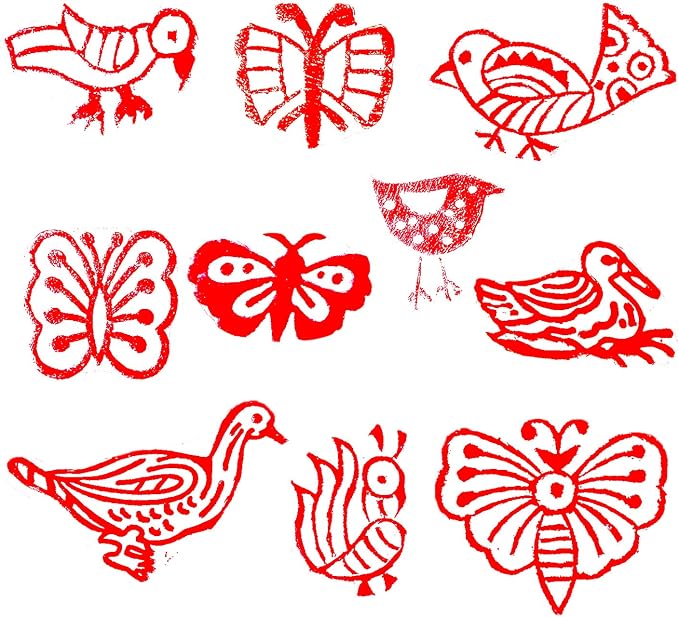 Royal Kraft Bird Wooden Printing Stamps - Image 2
