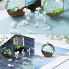 Woohome 12 PCS Mini Elk & Mushroom Resin Casting Moulds, 3D Art Craft Supplies - Image 3