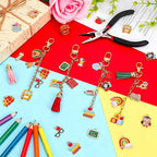 RUEGGVAT Back to School DIY Keychain Making Kit - Image 6
