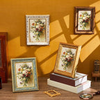 4 Pack Ornate Gold Vintage Picture Frame Sets, 5 x 7 Inch Ornate Vintage Photo - Image 7