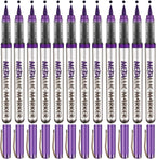 Metallic Acrylic Paint Markers, Fabric Paint, DIY Crafts by YWPXSN
