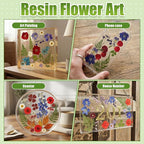 110+ Pcs Dried Flowers for Crafts, Real Pressed Flowers Bulk Small Dried - Image 4