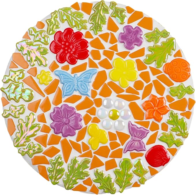 454g DIY Craft Ceramic Mosaic Tiles Flower Animal Mosaic Insect - Image 7