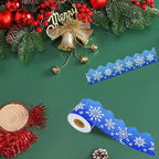 69 Feet Winter Snowflake Bulletin Board Borders, Scalloped Borders Bulletin - Image 7