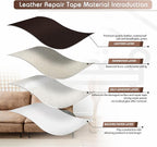 KING MOUNTAIN Leather Repair Patch, 16 x 60 Inches self Adhesive Leather Repair - Image 3
