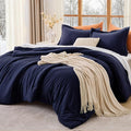 MUXHOMO Oversized King Comforter Sets, All Season Ultra Soft Down Alternative by MUXHOMO