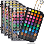 Artecho 48 Colors Watercolor Paint Set, Portable Travel Watercolor Cake Kit by Artecho