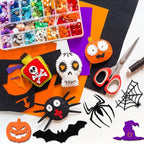 24 Piece Halloween Felt Fabric Sheets - Image 5