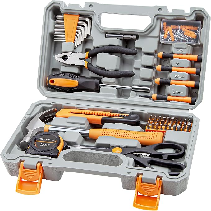 CARTMAN Complete Household Tool Set, DIY projects, furniture setup, and daily by CARTMAN