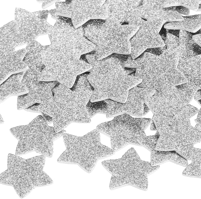PATIKIL 1"x1" Star Foam Stickers - Image 3