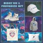 Tintnut Starry Sky Galaxy Heat Transfer Vinyl, PU HTV sheets, easy cut & weed - Image 7
