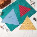 Kigley 3 Pcs 60 Degree Triangle Ruler - Image 6