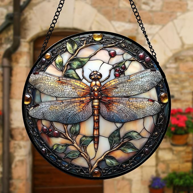 DASTOLL Stained Glass Window Hanging - Image 3