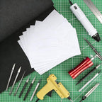 STEFORD 2 Pack EVA Foam Roll, 2mm Thick Black Cosplay Foam Sheet 13.5x49 in - Image 6