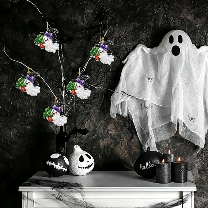 WaaHome Halloween Ghost Ornament - Image 7
